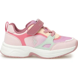 U.S. Polo Assn. Lesser 5fx Pembe Kız Çocuk Spor Ayakkabı