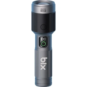 Flashlight BX5101FL 60W Led, Max. 2300 Lümen Parlaklık ve 850 Metreye Kadar Uzun Menzilli, Şarj Edilebilir, LED Güç Göstergeli ve Çok Modlu Kompakt El Feneri