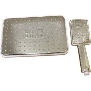 Tua Armatür Tepe Duş Başlığı/kafası ve El Duşu Takım