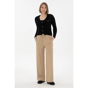 U.S. Polo Assn. Kadın Açık Haki Pantolon (Kanvas-Chino) 50290877-Vr183