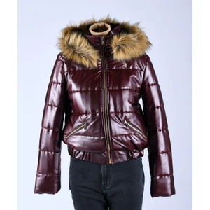 Kadın Deri Mont G082SZ035.000.WP24012