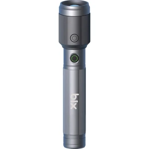 Flashlight BX2141FL 15W Led, Max. 650 Lümen Parlaklık ve 300 Metreye Kadar Menzilli, Şarj Edilebilir Çok Modlu Kompakt El Feneri