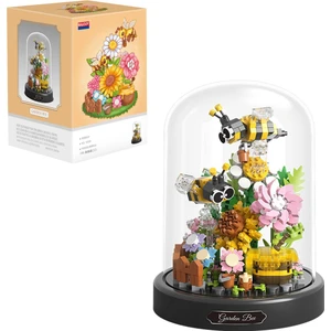 Mini Bahçe Serisi – Çiçeklerin Fısıltısı (BL16368) – Mikro Blok Yapı Oyuncakları Seti