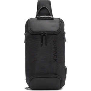 D-Pack Erkek Siyah Kumaş Çapraz Çanta 24WBD30256F