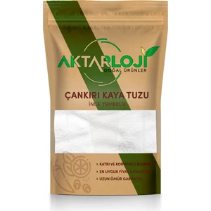 50 gr Ince Yemeklik Çankırı Kaya Tuzu Rafine Edilmemiş