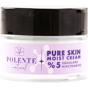 Polente Natural Pure Skin Moist Cream - %5 Niacinamide İçeren Nemlendirici Krem 50 ml
