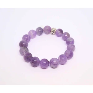 Mina Souvenir 12 Mm  Doğal Taş Bileklik Ametit, Obsidyen, Sitrin, Ay Taşı, Lapis Lazuli, Akik, Güneş Taşı, Firuze