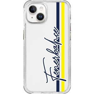 Apple iPhone 15 Fenerbahçe El Yazı Şeffaf Telefon Kılıfı