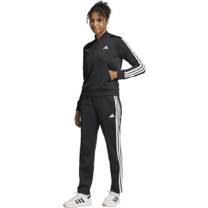 Essentials 3 Stripes Kadın Siyah Eşofman Takımı