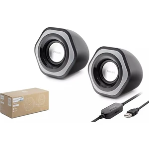 Philips SPA2209 2.0 Usb- 3.5mm Jack Hoparlör Ses Kontrol Tuşu