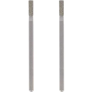 7122 Küçük Silindir Biçimli Elmas Disk Ucu, 2,4 mm, 2'li