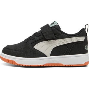 Rebound V6 Lo Mid 90S Ac Çocuk Siyah Sneaker