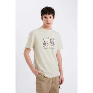 %100 Pamuk Rick and Morty Regular Fit Bisiklet Yaka Kısa Kollu Tişört E0330AX25SP