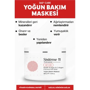 Sisteme 11 Intensive Repair Yıpranmış Saçlar Için Yoğun Bakım Maskesi 350 Ml.
