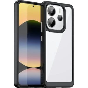 LR Joyful Xiaomi Redmi Note 14 Tpu+Akrilik Koruyucu Şeffaf Telefon Kapağı (Yurt Dışından)