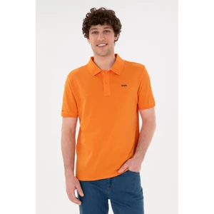 U.S. Polo Assn. Erkek Turuncu Tişört Basic 50284641-VR051