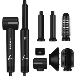WT626  7 In 1 Hava Üflemeli Saç Düzleştirici Şekillendirici Airwrap Compact Saç Kurutma Fön Makinesi