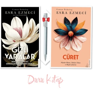Gizli Yaralar - Cüret, Esra Ezmeci, Caprice B112 Silver Tükenmez Kalem Hediyeli