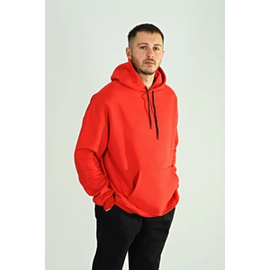 Tmb 3 Ip Şardonlu Kapşonlu Sweat 24 Kırmızı