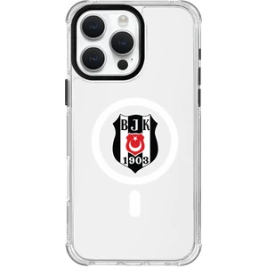Apple iPhone 16 Pro Max Beşiktaş Magsafe Logo Şeffaf Telefon Kılıfı