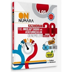 Doğan Akademi Lgs On Numara İnkılap Deneme