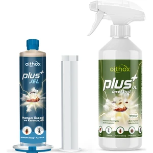 Plus Hamam Böceği ve Karınca Jeli 35 gr + Oithox Plus Ul 500 ml