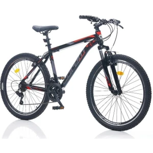 Felix 2.2 Erkek Dağ Bisikleti 310H V 24 Jant 21 Vites Siyah Kırmızı Gri