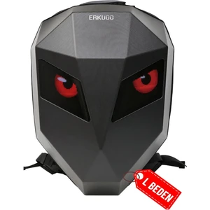 Led Gözlü L Beden Motor Sırt Çantası, Ledli Büyük Boy Sırt Çantası, Telefon Kontrollü Loy Led Bag