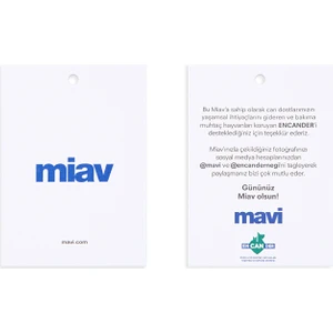 Miav Baskılı Beyaz Soket Çorap 0911440-620