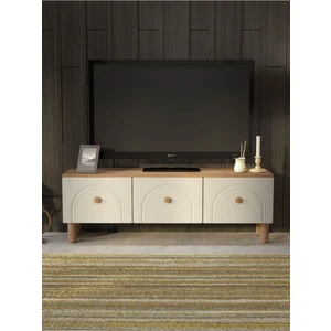 Bohem 135  cm  3 Kapaklı Tv Ünitesi Mdf Kapak Model 4 Tek Ebat