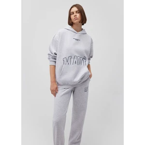 Mavi Logo Baskılı Gri Sweatshirt 1S10149-85438
