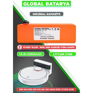 Xiaomi Mi Robot Vacuum Akıllı Süpürge Bataryası 14.4V 5200MAH