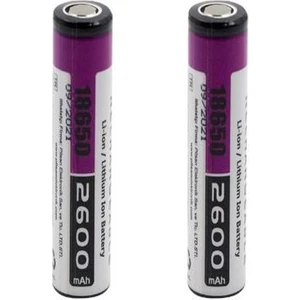 18650 3.7V 2600MAH Şarj Edilebilir Li-Ion Pil ( 5c Anlık 13 Amp )-2 Adet