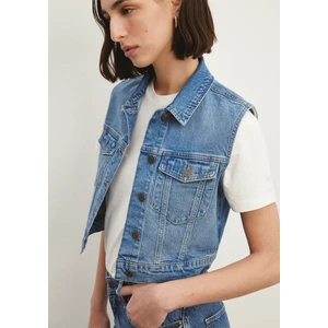 Rona Classic Denim Indigo Mavisi Jean Yelek 1110450-86815