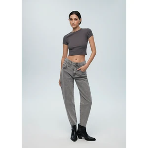 Lola Iconic Gri Taşlı  Jean PANTOLON101076-88588
