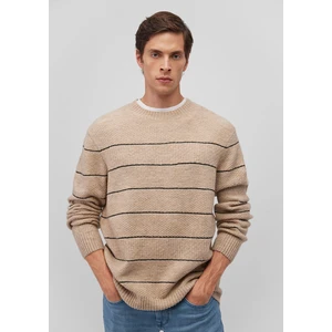 Çizgili Bej Kazak 0710204-80084