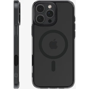 iPhone 16 Pro Max ile Uyumlu ince MagSafe Kılıf Ultra Hybrid T Force Kamera Butonu Sararma Karşıtı DuraClear™ Hava Kanalı Teknolojisi™ Askeri Sınıf Koruma Frost Black Mat Kapak - ACS08507