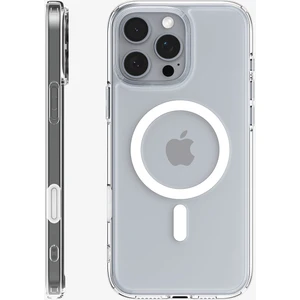 iPhone 16 Pro Max Kılıf Ultra Hybrid T (Kamera Buton Korumalı) MagFit MagSafe özellikli White - ACS08505