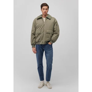 Dik Yaka Yeşil Bomber Ceket 0110465-85485