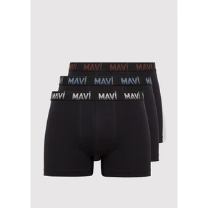 3lü Basic Siyah Boxer 0911871-900