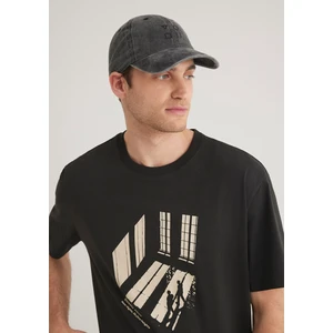 İşlemeli Antrasit Şapka 0911886-34314