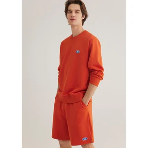 Mavi Logo Baskılı Turuncu Sweatshirt 0S10335-70435