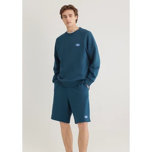 Mavi Logo Baskılı Mavi Sweatshirt 0S10335-70764