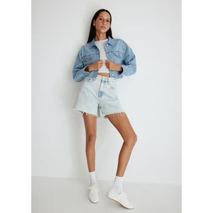 Millie 90LAR Buz Mavi Jean Şort 1458987072