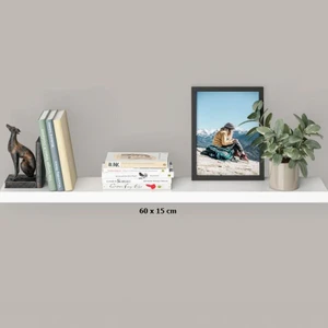 Life Deco Duvar Rafı,dekoratif,uçan Raf,yüzen Raf,gizli Bağlantı 60 x 14.5  cm
