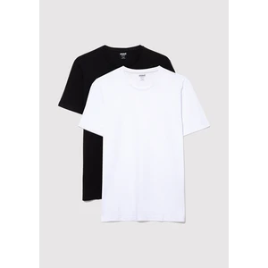 2li Bisiklet Yaka Erkek Basic Tişört 0611288-620