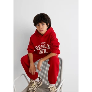 Berlin Baskılı Kırmızı Sweatshirt 6S10066-85905