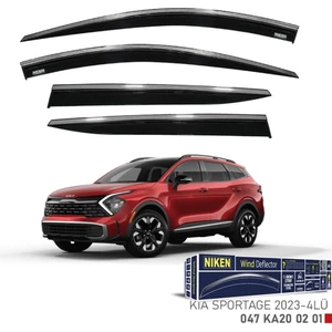 Kia Sportage Niken Kromlu Cam Rüzgarlığı 4lü Set 2023 ve Üstü