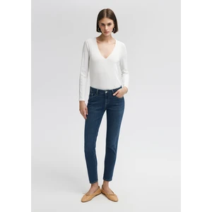 Ada Casual Vintage Koyu Mavi Jean Pantolon 1020535596