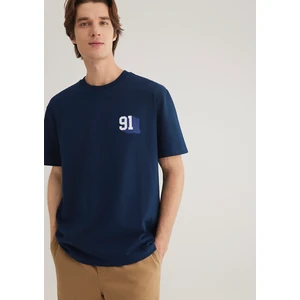 Denim Generation Baskılı Lacivert Tişört 0612479-89353